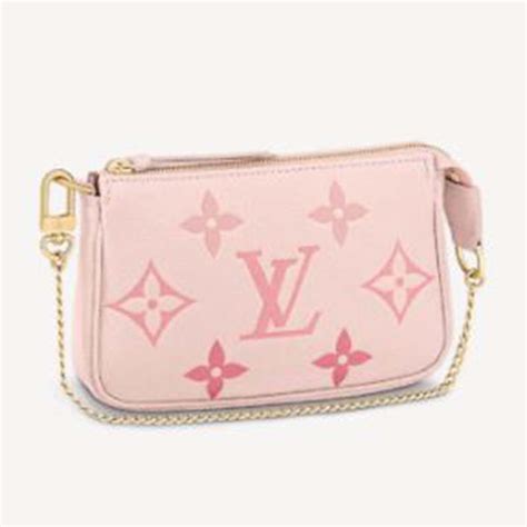 louis vuitton mini pochette pink|Louis Vuitton mini pochette accessoires.